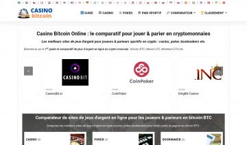 Votre comparatif de bookmakers en bitcoin