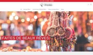 Décoration Attrape Rêve, boutique en ligne d'attrape-rêves