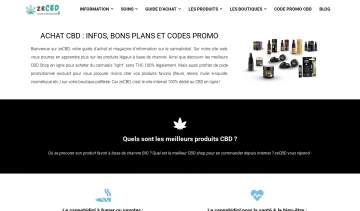 Tout savoir sur les bienfaits des produits CBD 