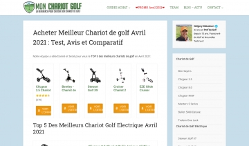 Mon chariot golf, le guide pour mieux choisir son chariot de golf