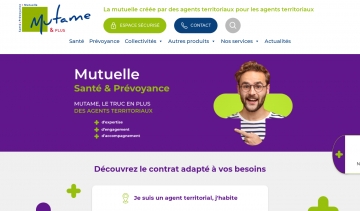 Mutame et Plus : Mutuelle pur les agents territoriaux