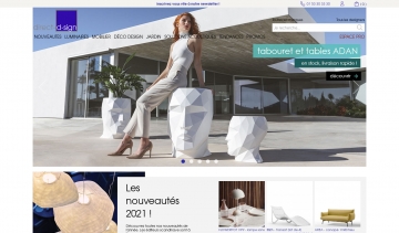 Direct-d-sign.com : boutique de vente en ligne spécialisée dans les luminaires, meubles et objets de décoration