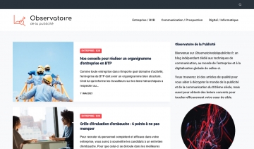 Observatoire de la publicité, plateforme dédiée aux techniques de communication