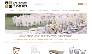 Evénement et Objet, l’expert en location de mobilier événementiel