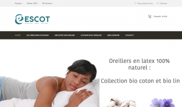 Ets-Escot, acheter des oreillers et matelas de qualité à bon prix