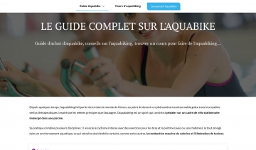 Aquabiking : tout ce que vous devez savoir sur cette pratique