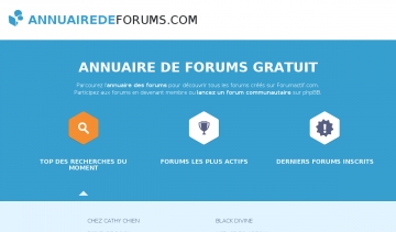 annuaire forums gratuits