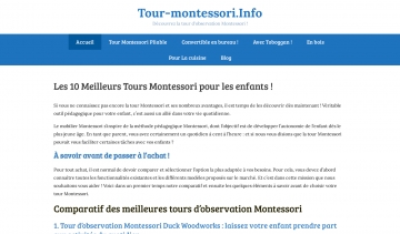 Tour Montessori, votre guide complet de choix