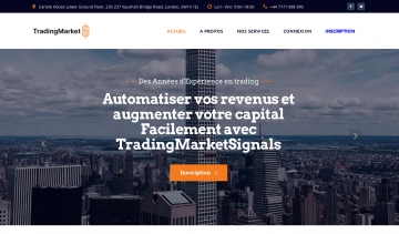 Trading Market Signals, robot de trading haute performance