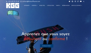 KGG, votre école de kitesurf à Hyères