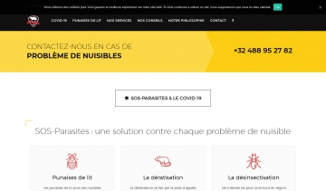 SOS-Parasites, votre expert pour la lutte contre les nuisibles 