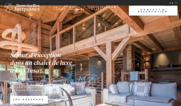 lesdemoisellesjacquanes, chalet en haute savoie