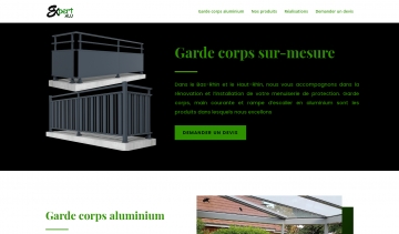 Expert Alu, votre spécialiste en fabrication et installation de garde corps en Alsace