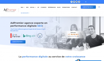 ADPremier : agence de marketing digitale performante