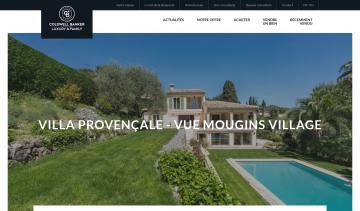 Agence immobilière spécialisée en vente de villas de luxe dans le sud de la France