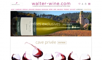 WALTER WINE : votre sélection exclusive et personnelle de vin 