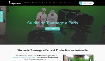 Le Ptit Galopin, votre société de production audiovisuelle, près de Paris