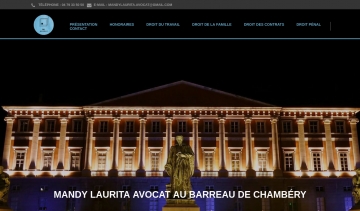 Me Mandy LAURITA : avocat pluridisciplinaire au barreau de Chambéry