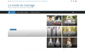 La mode du mariage