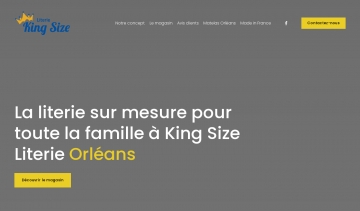 kingsizeliterie; boutique de vente de produits et accessoires de literie