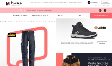 Thaf WorkWear : boutique en ligne de vêtements professionnels et de chaussures de sécurité