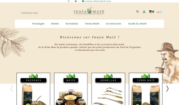  INAYA MATE, kits de Maté et bombillas faits à la main