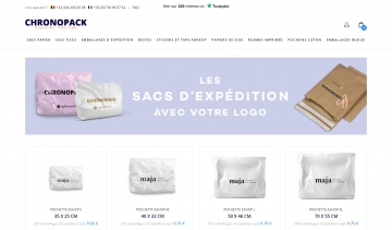 Chronopack : pour concevoir des sacs d’expédition avec votre logo