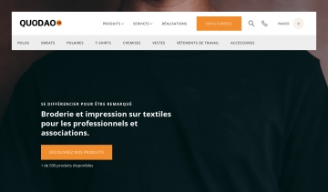 Quodao, votre entreprise experte dans le marquage textile, à Mans