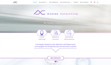 Axones Consulting : ingénierie documentaire et conseils ferroviaire