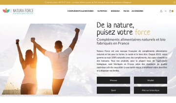 Natura Force, marque française de complémentaires bio