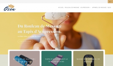 Ozen Massage, boutique des équipements d'automassage