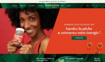 Santarome Bio, fournisseur de compléments alimentaires bio