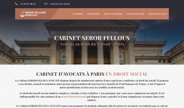 Seror Fellous Avocats, cabinet d'avocats en droit du travail à Paris