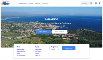 Paradise Collioure, agence immobilière à Pyrénées-Orientale