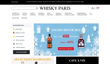 Whisky Paris, la boutique en ligne des meilleurs whiskies du moment