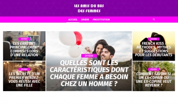 Les amis du bus des femmes, guide web pour avoir une vie sexuelle heureuse et épanouie