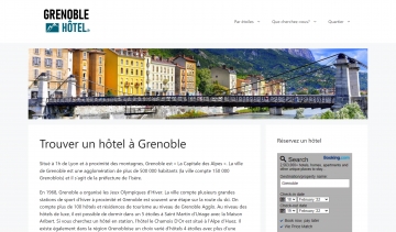 Hôtel Grenoble, trouvez votre gîte à Grenoble