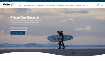 Prism Surfboards, le spécialiste des planches de surf de qualité supérieure et pas chères