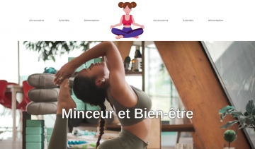 Site d’informations sur le bien-être alimentaire, la minceur, le yoga