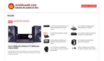 Evalduweb, un guide d'achat efficace des produits high-tech