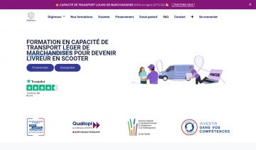 Digimoov : formation pour l'obtention de l'attestation en capacité de transport léger de marchandises