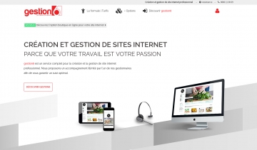 gestionnaire et créateur de sites Internet sur mesure