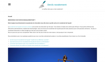 Devis Ravalement : votre plateforme sur le ravalement de façade