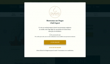 Dugas Club Expert : boutique en ligne de spiritueux