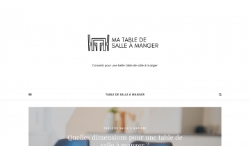 Le guide pour tout savoir sur la table de salle à manger