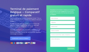 Terminal Paiement Belgique, le comparateur de terminal de paiement électronique