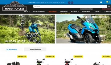 Hubert Cycle : vente de vélos, motos, pièces détachées et accessoires