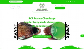 RCP France Chemisage : spécialiste des services de plomberie à Nice