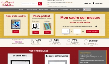 Encadrement sur mesure : boutique de vente de cadre sur mesure