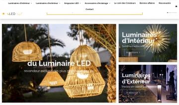 La référence du luminaire LED d’intérieur et d’extérieur